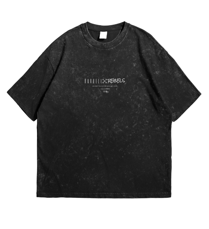 Oversized Deluxe Distressed Acid T-shirt