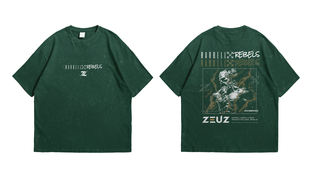 Oversized Deluxe Distressed Acid T-shirt
