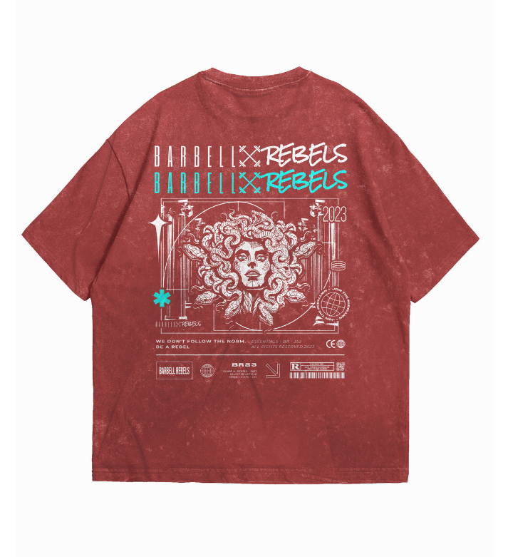 KIDS Oversized Deluxe Distressed Acid T-shirt