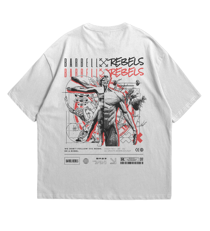 Oversized Deluxe Distressed Acid T-shirt