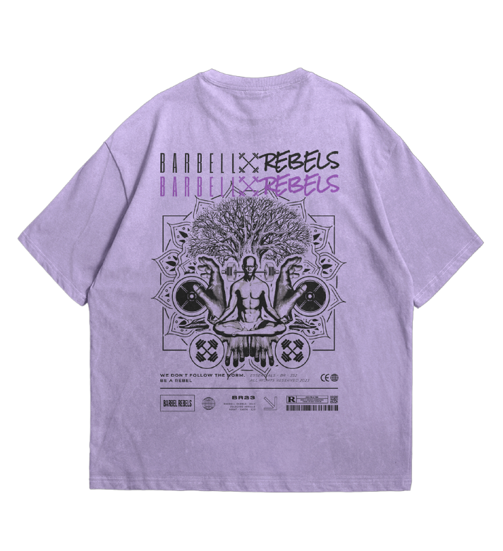 KIDS Oversized Deluxe Distressed Acid T-shirt