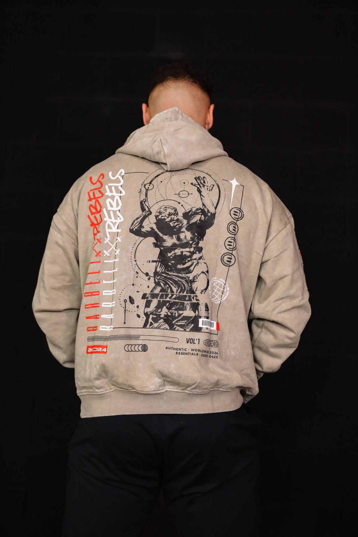 Oversized Deluxe Acid Hoodie