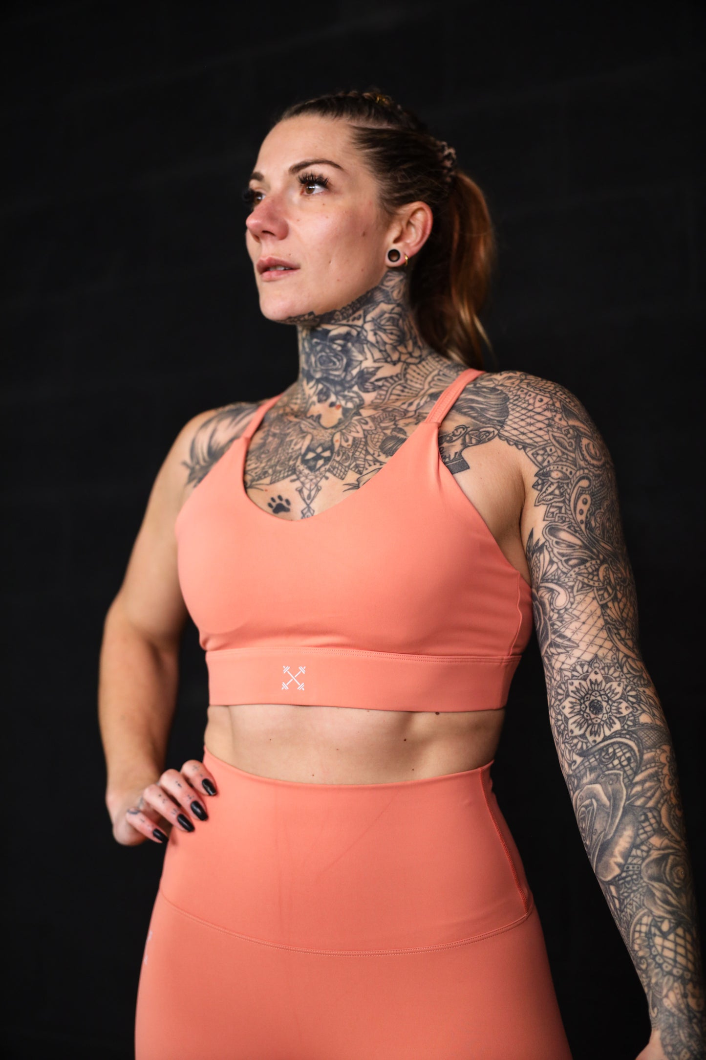 Woman Sport Bra XY Strap