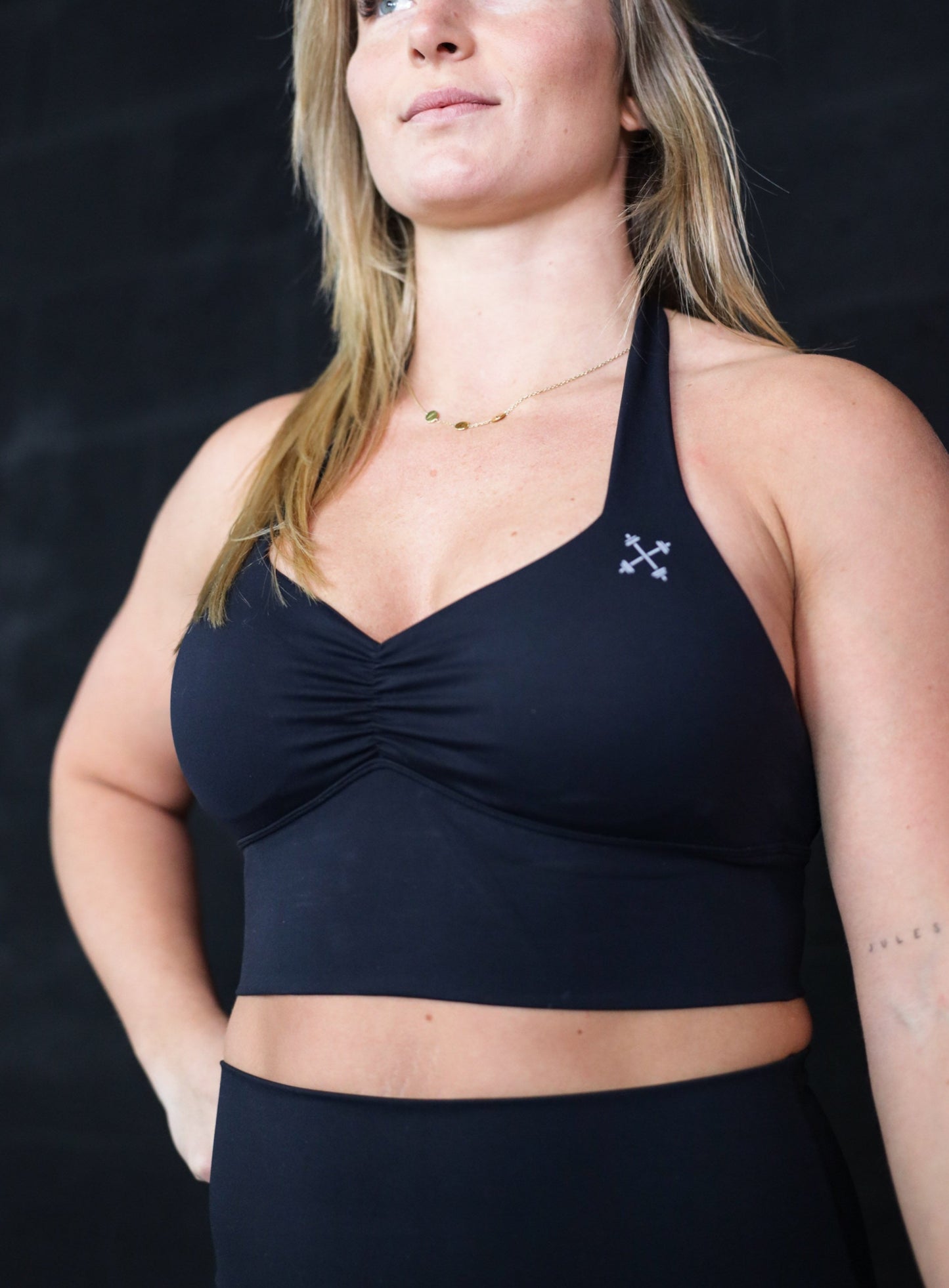 Woman Sport Bra Open Back