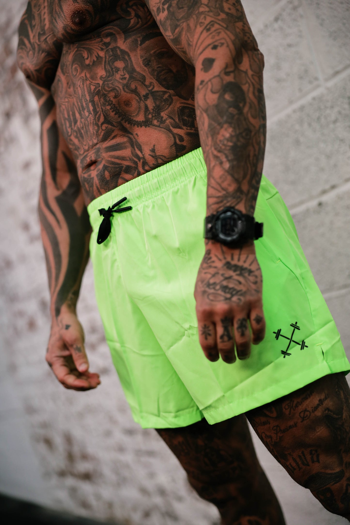 Man Workout/Swim Shorts 5"