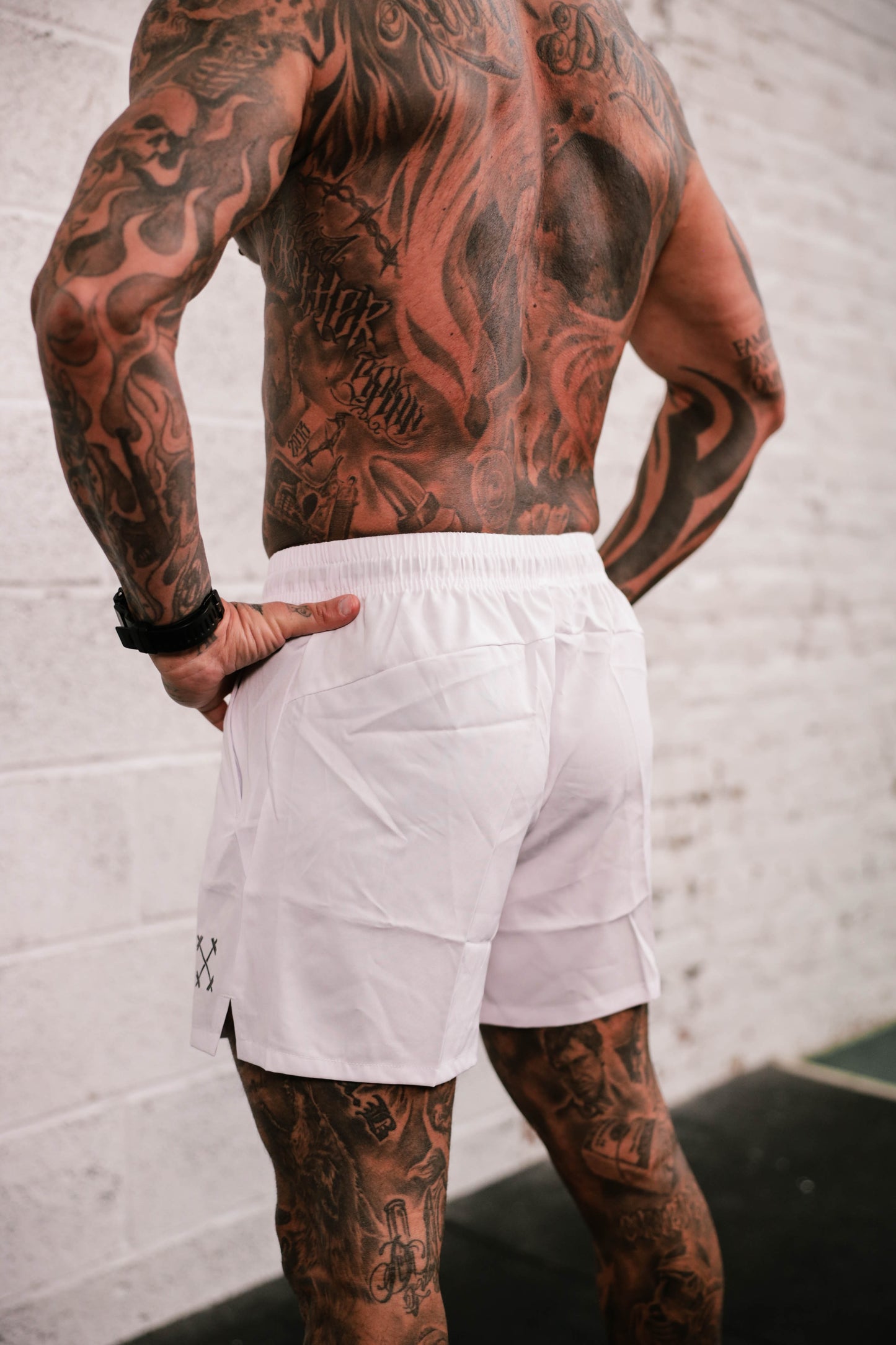 Man Workout/Swim Shorts 5"