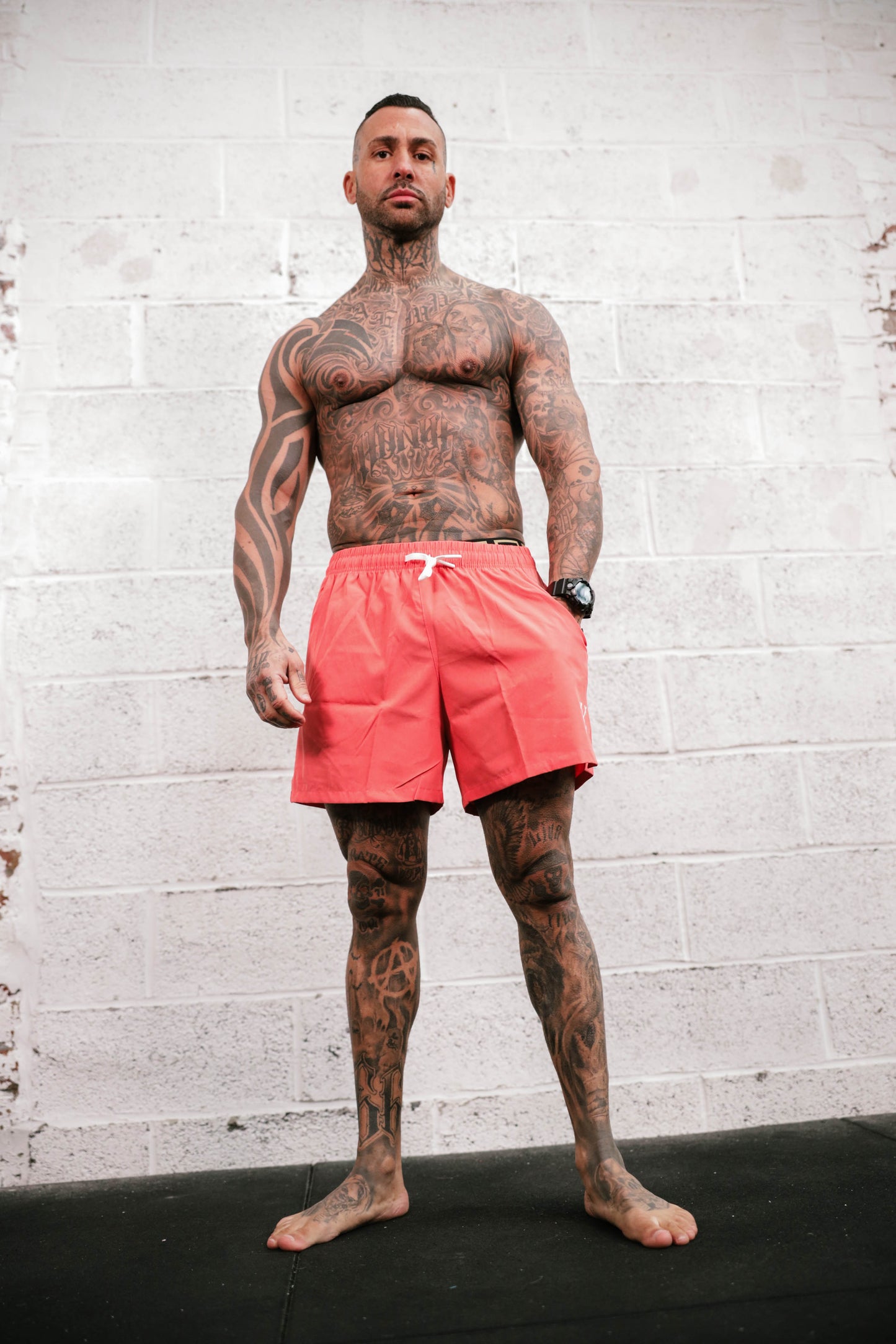 Man Workout/Swim Shorts 5"