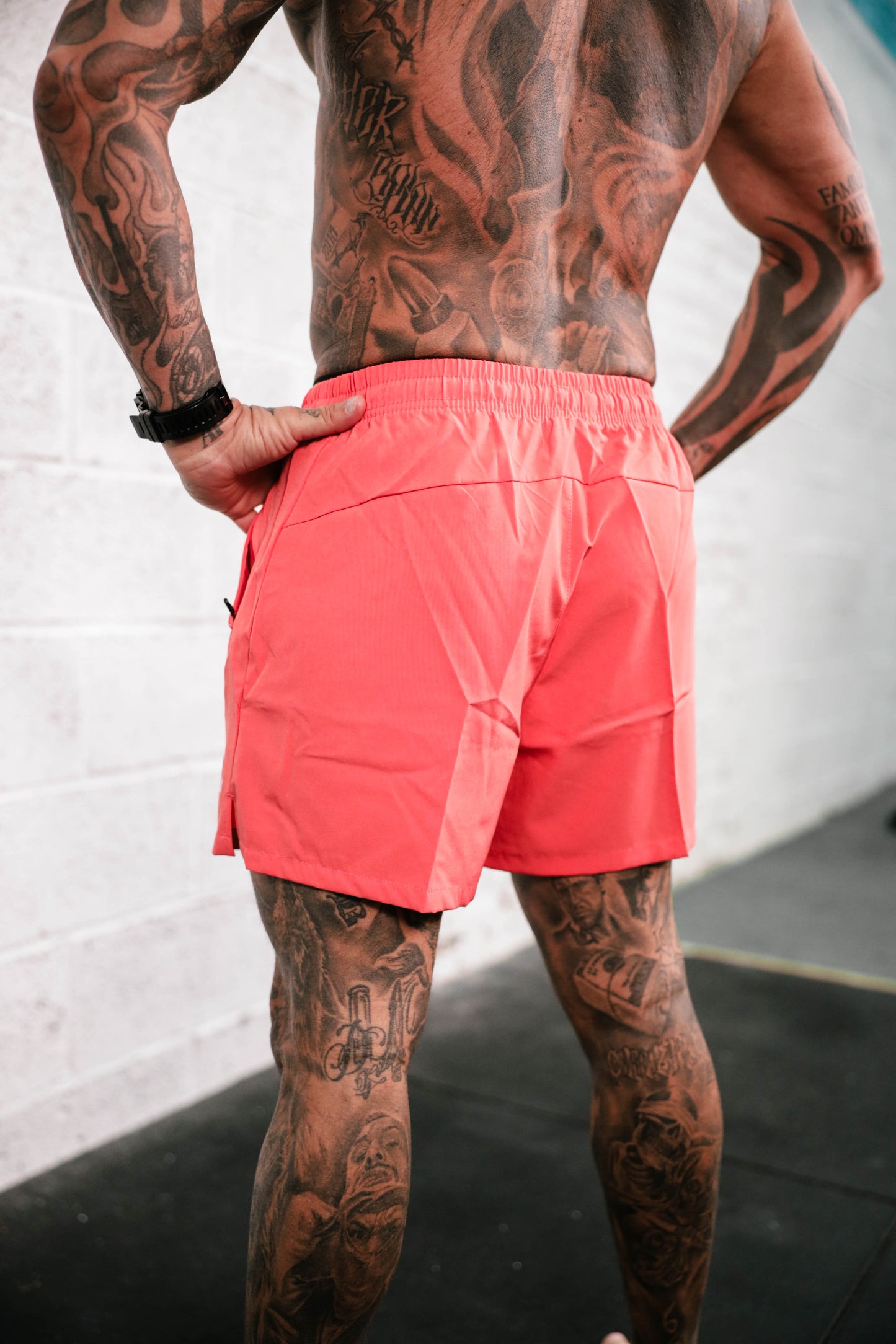 Man Workout/Swim Shorts 5"