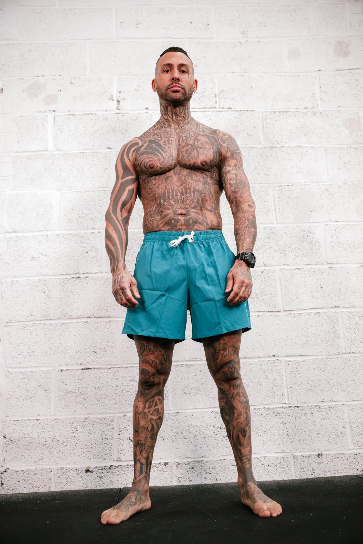Man Workout/Swim Shorts 5"