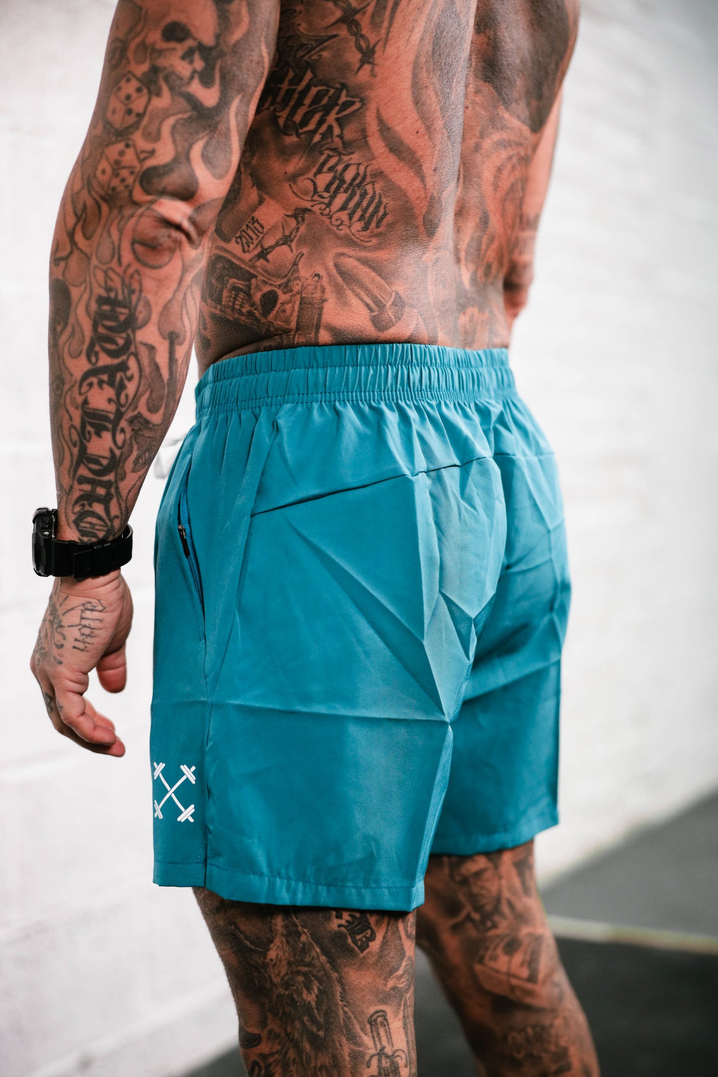 Man Workout/Swim Shorts 5"