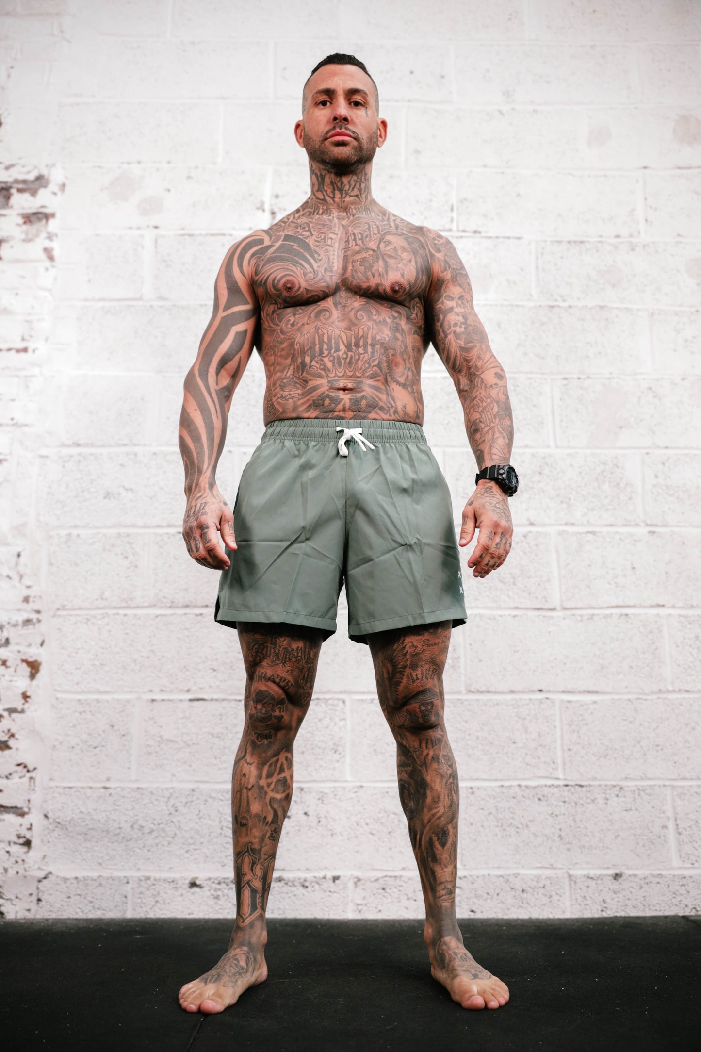Man Workout/Swim Shorts 5"