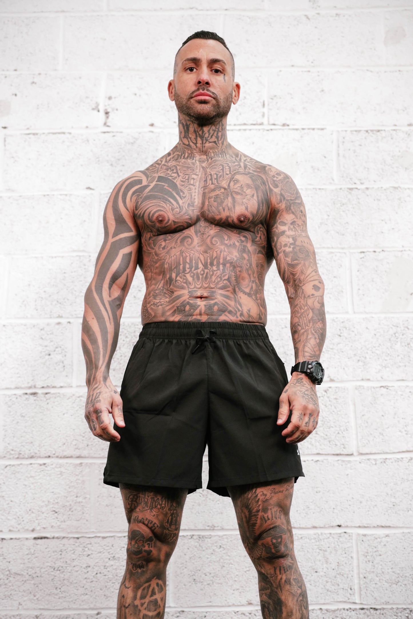 Man Workout/Swim Shorts 5"
