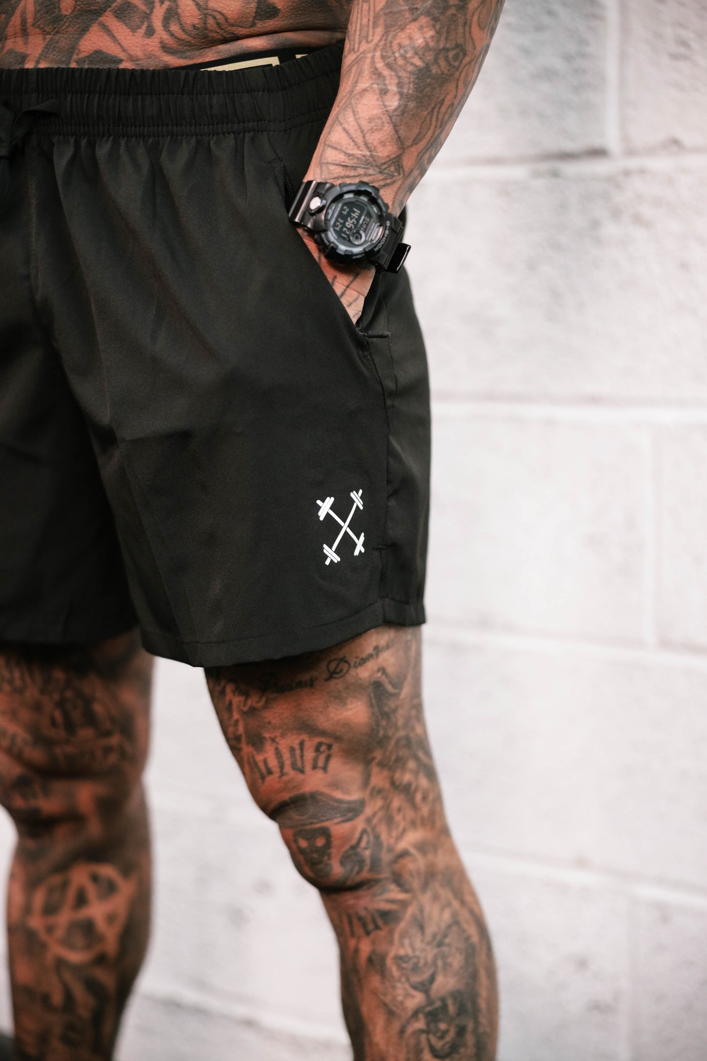 Man Workout/Swim Shorts 5"