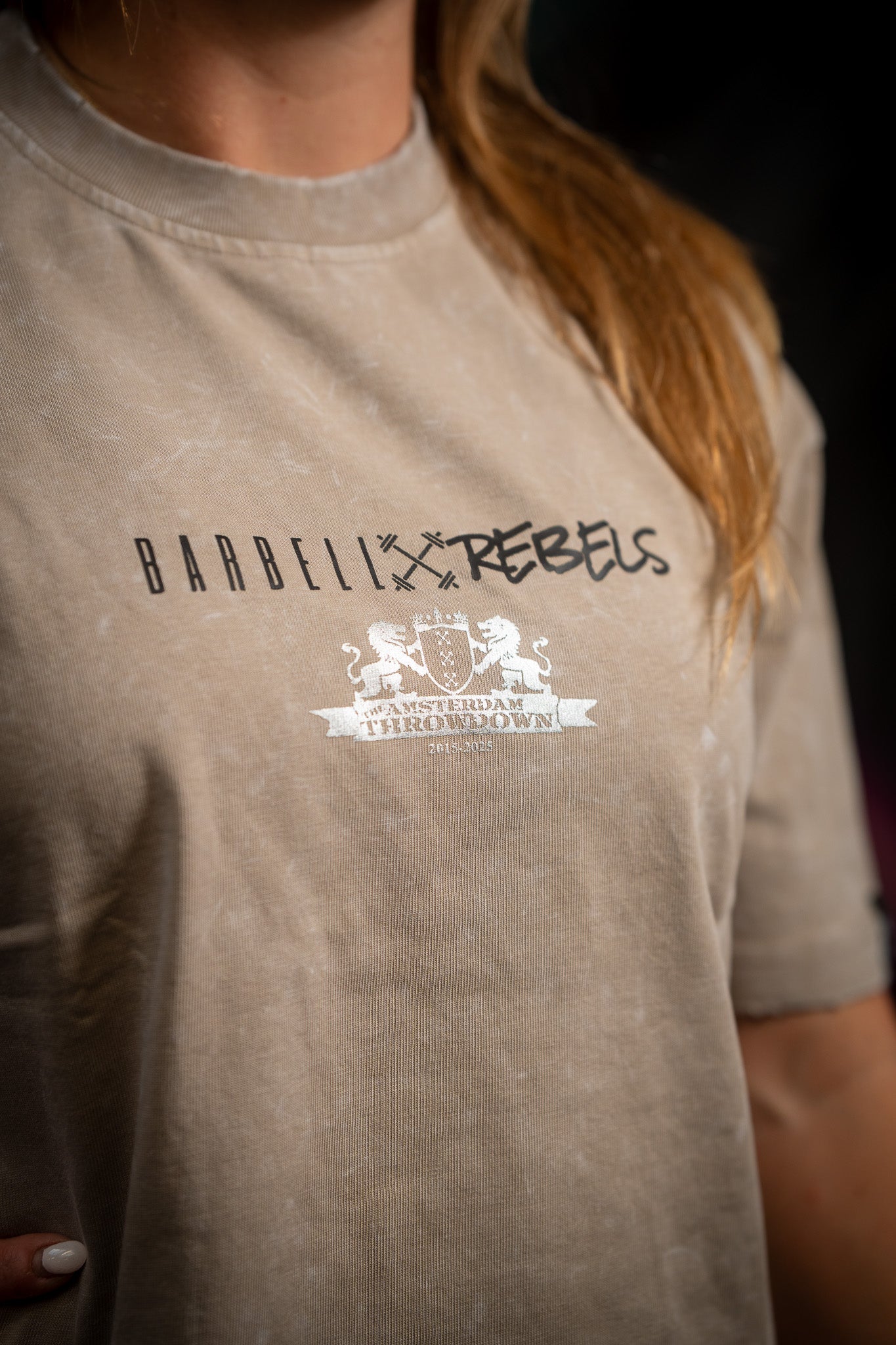 Amsterdam TD Ltd. Edt. Oversized Deluxe Distressed Acid T-shirt