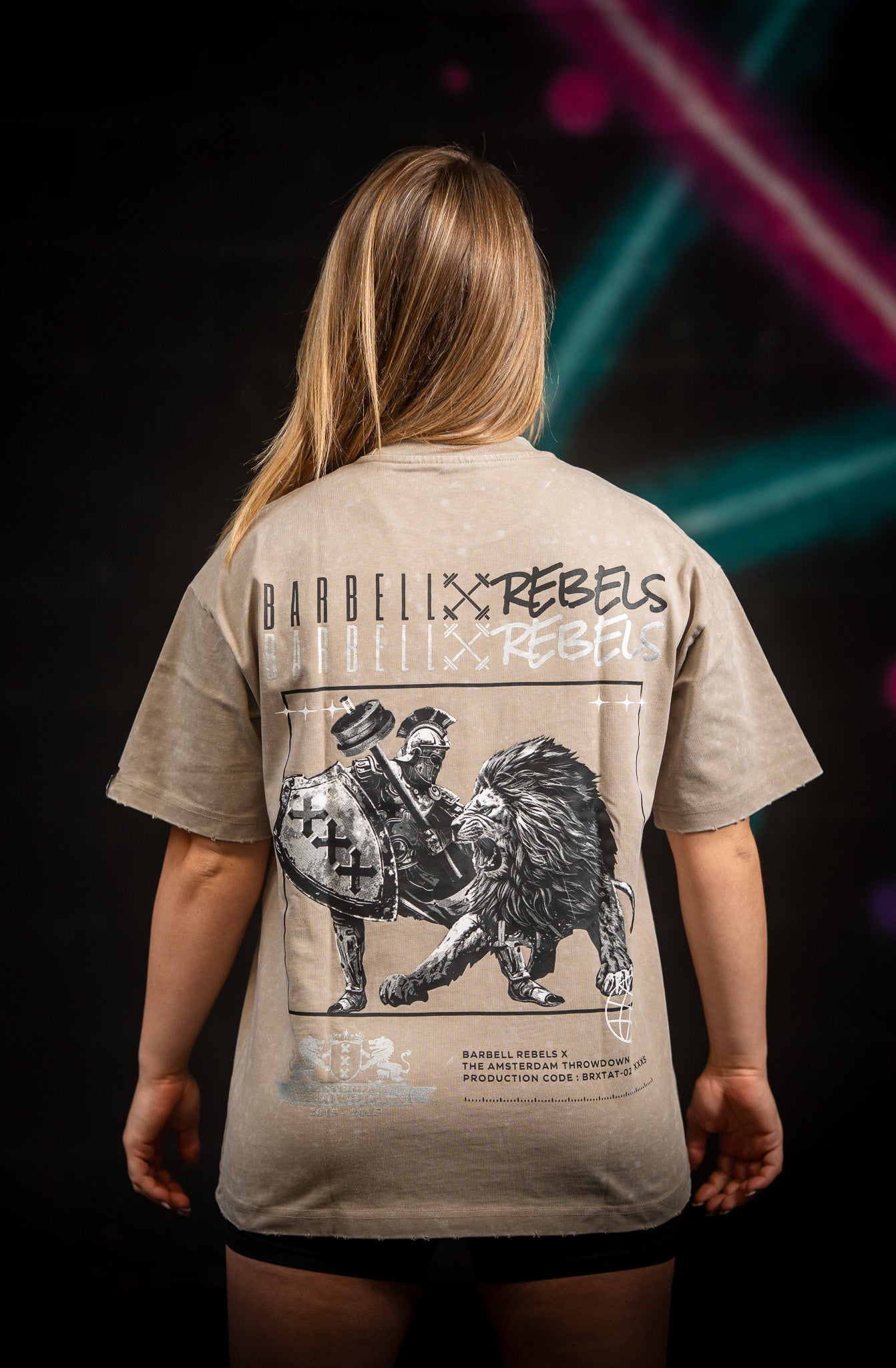 Amsterdam TD Ltd. Edt. Oversized Deluxe Distressed Acid T-shirt