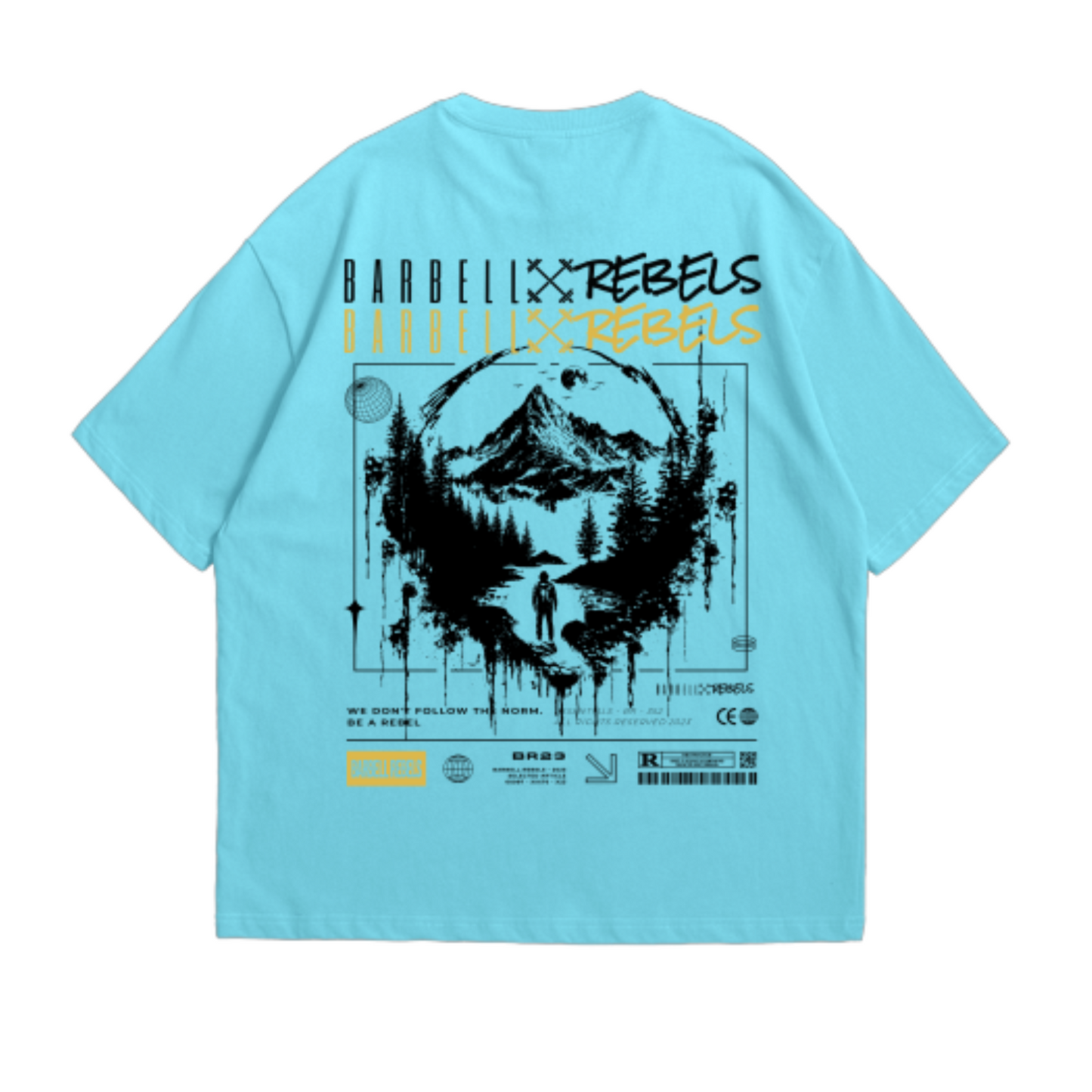 KIDS Oversized Deluxe Distressed Acid T-shirt