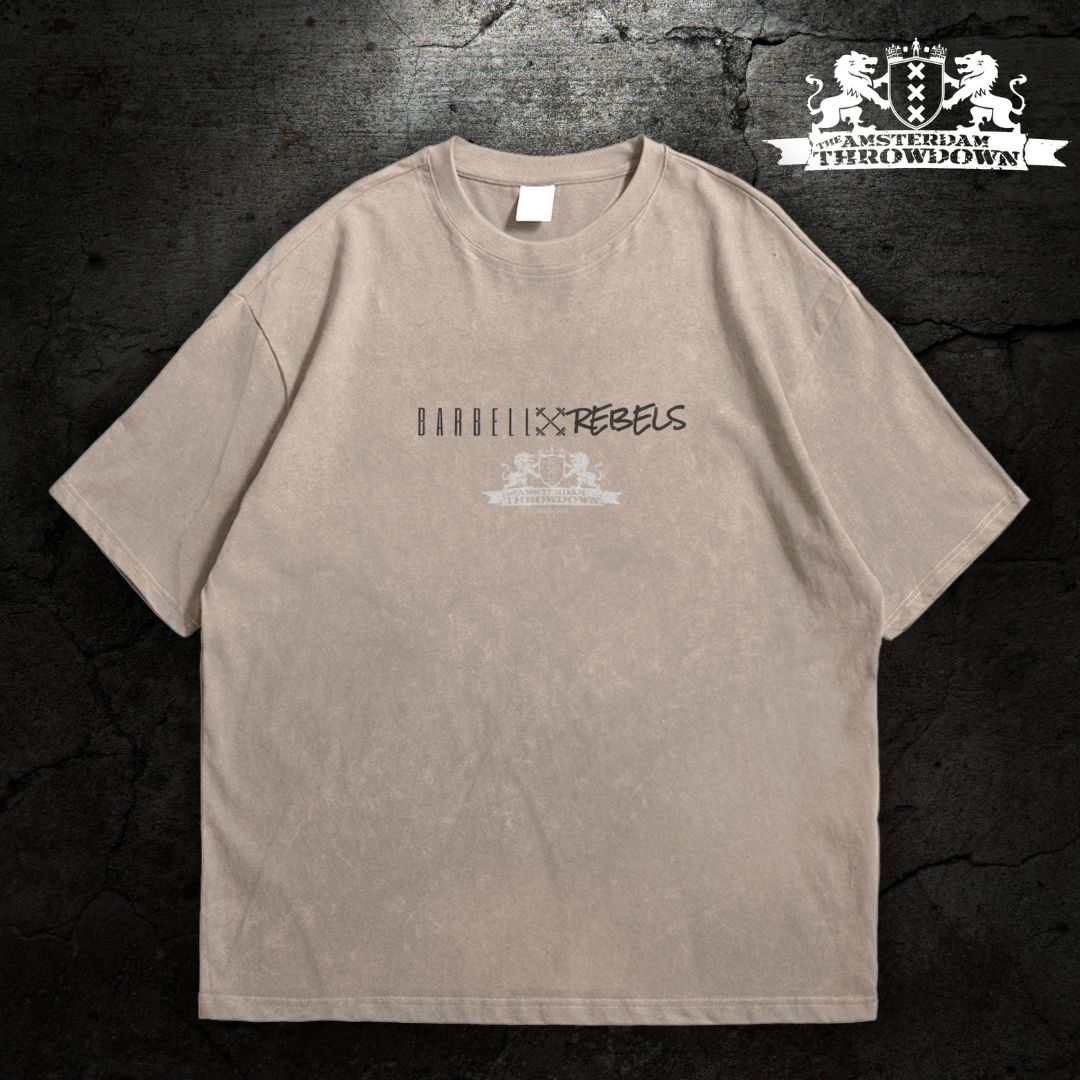 Amsterdam TD Ltd. Edt. Oversized Deluxe Distressed Acid T-shirt