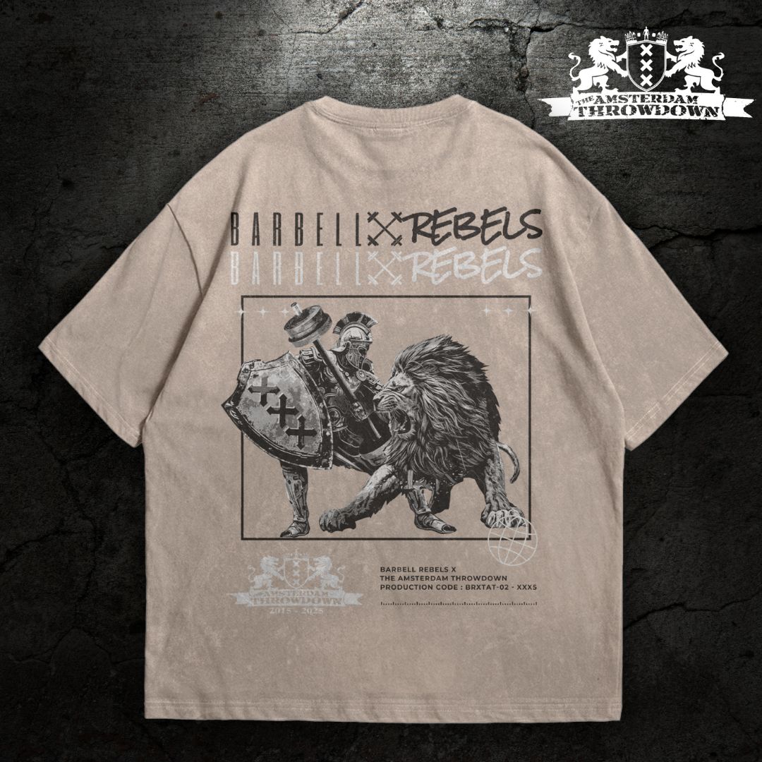 Amsterdam TD Ltd. Edt. Oversized Deluxe Distressed Acid T-shirt