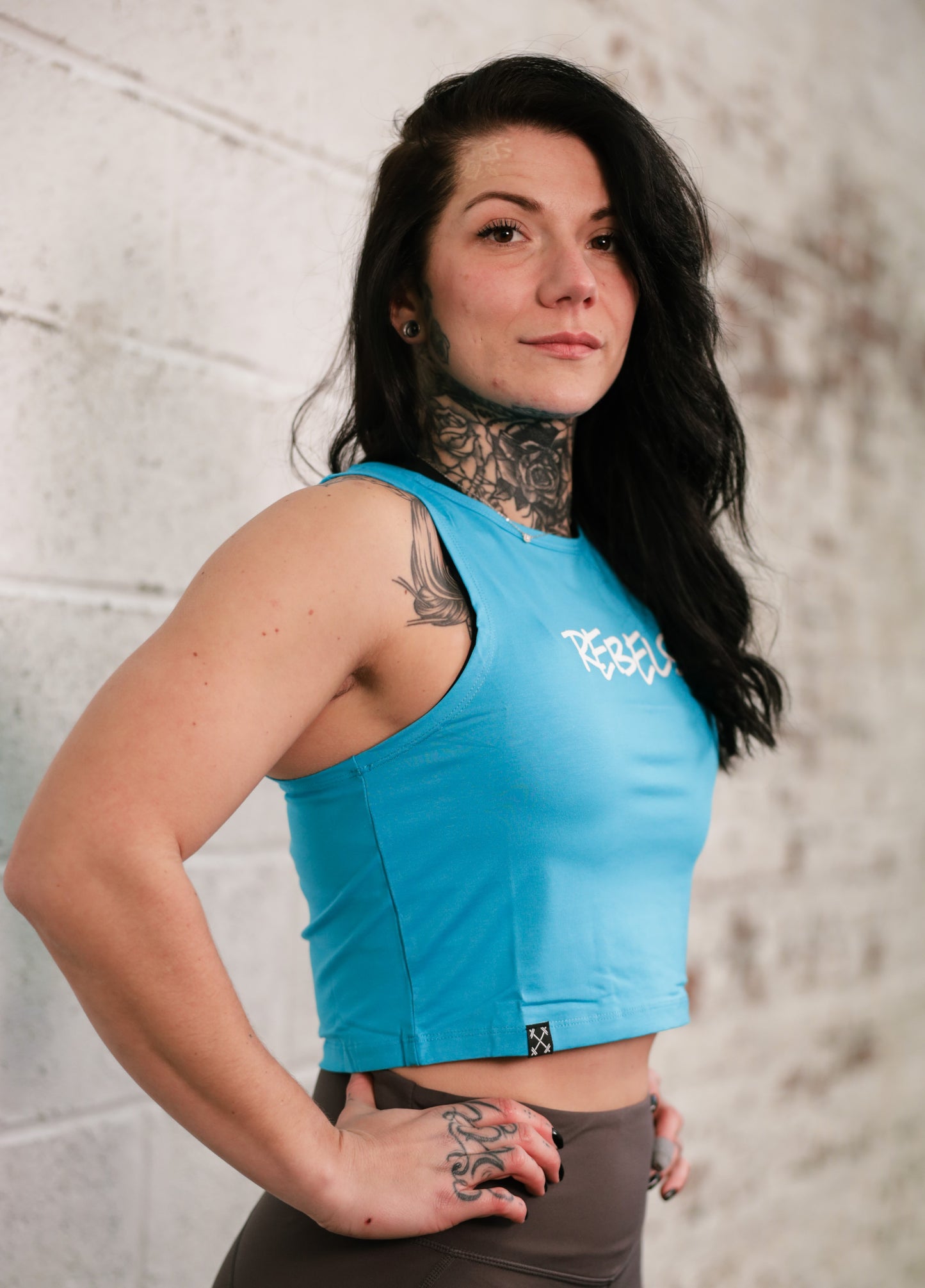 Woman Crop Tank Top