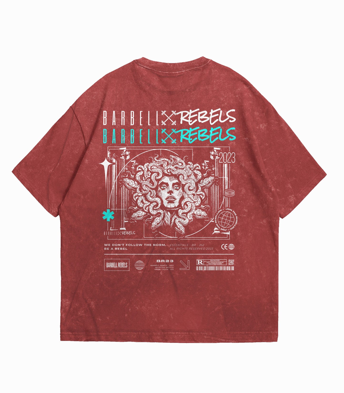 KIDS Oversized Deluxe Distressed Acid T-shirt
