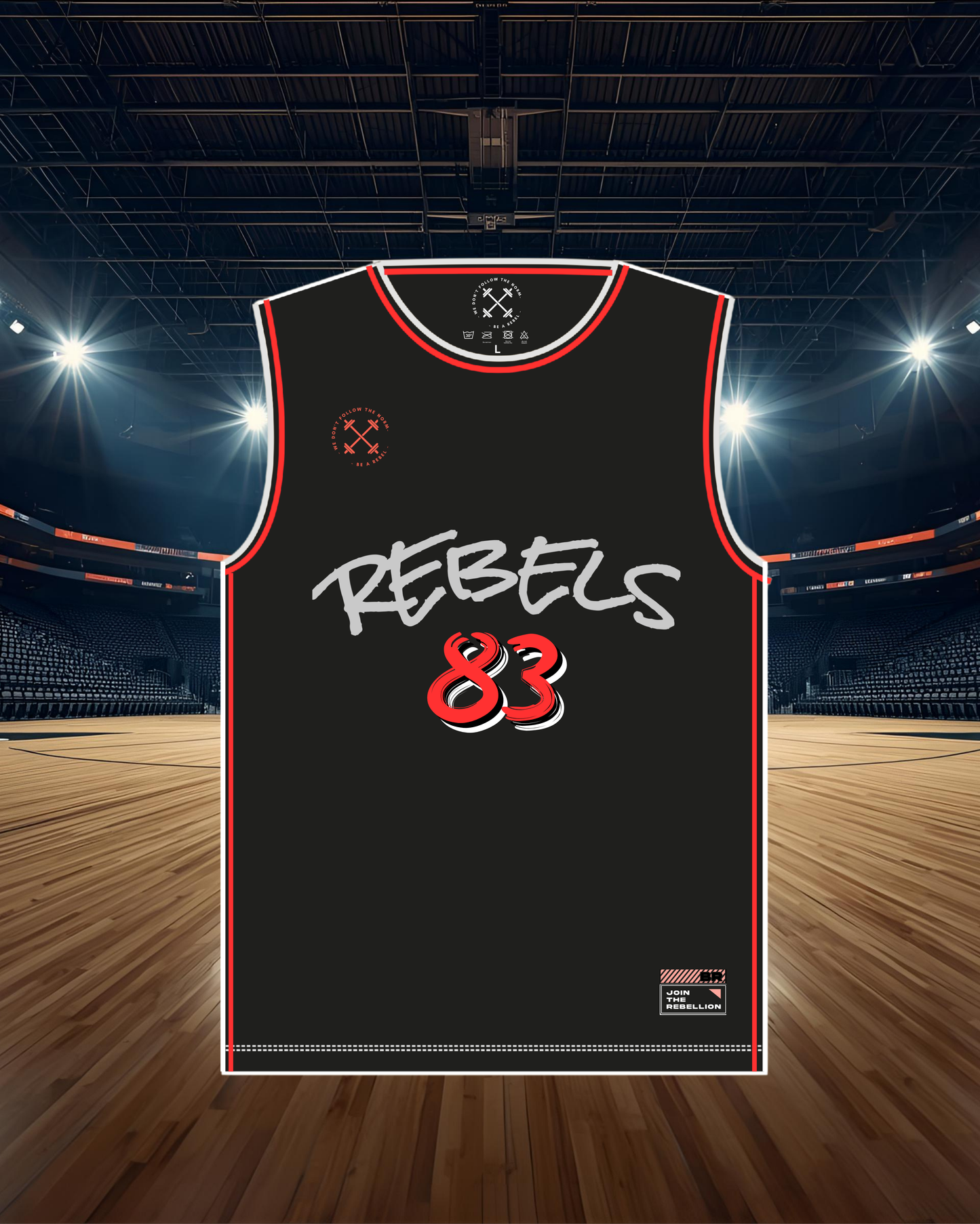 Barbell Rebels Basketball Jersey