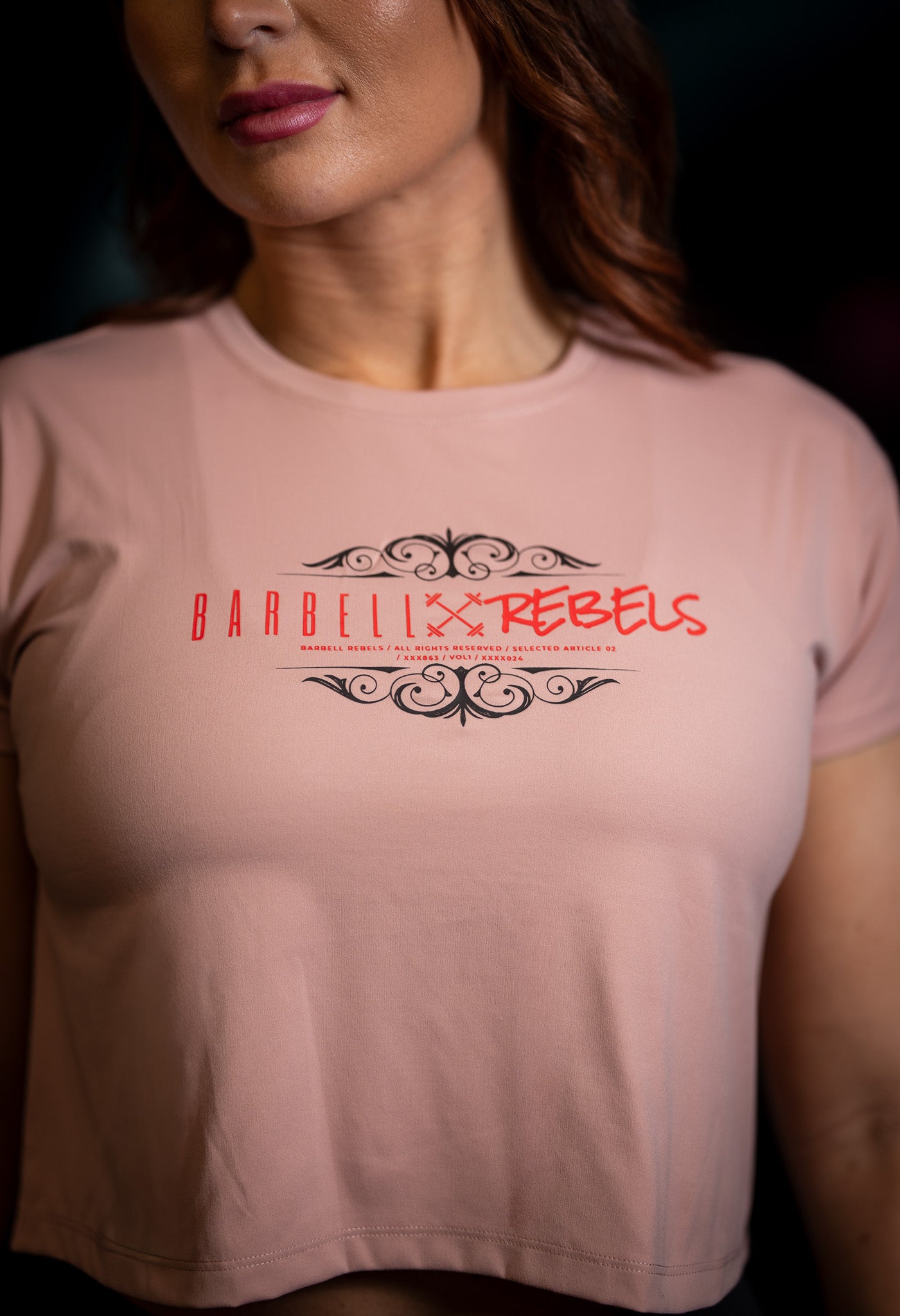 Woman Crop T-Shirt Pin-Up