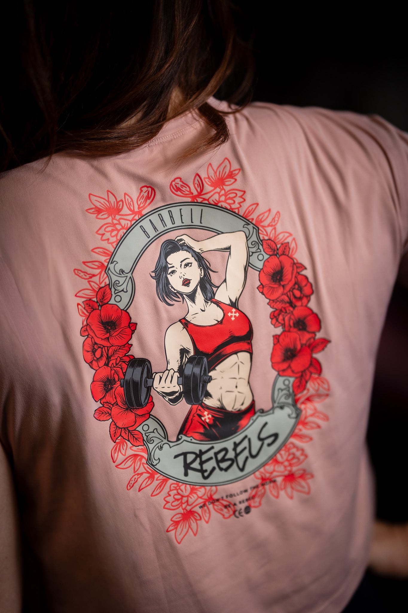 Woman Crop T-Shirt Pin-Up