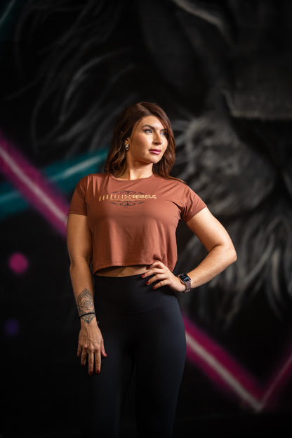 Woman Crop T-Shirt Pin-Up