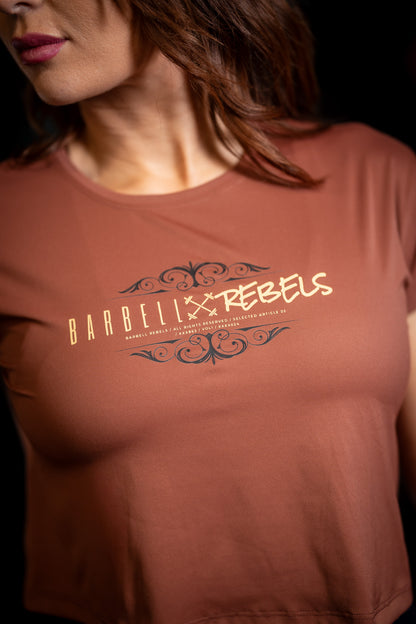 Woman Crop T-Shirt Pin-Up