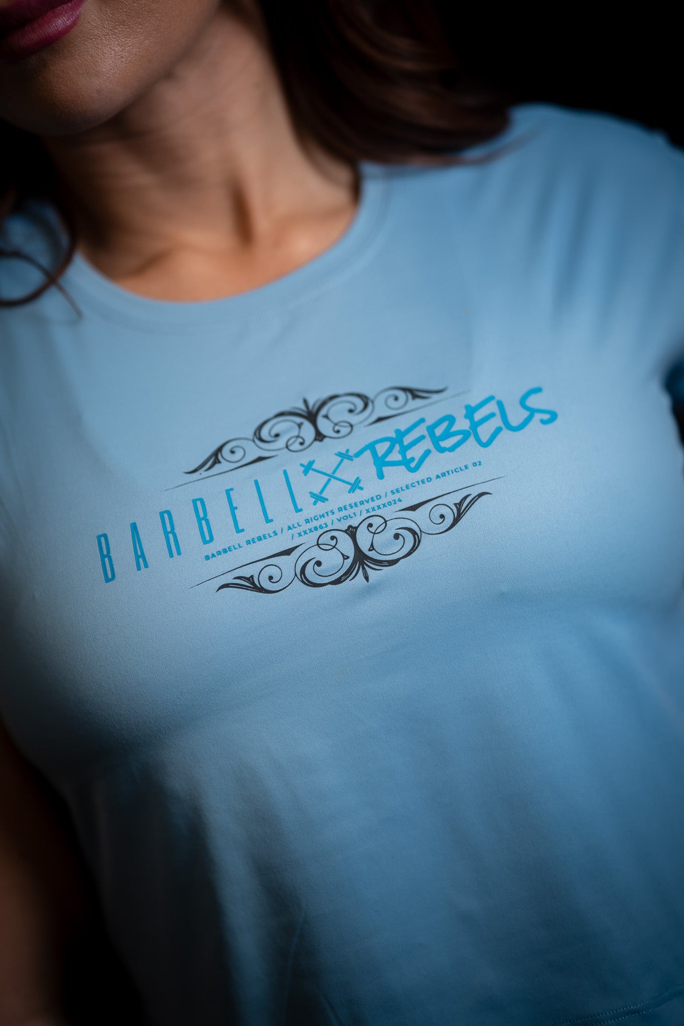 Woman Crop T-Shirt Pin-Up