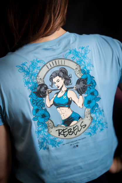 Woman Crop T-Shirt Pin-Up