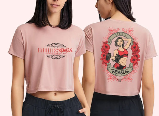 Woman Crop T-Shirt Pin-Up