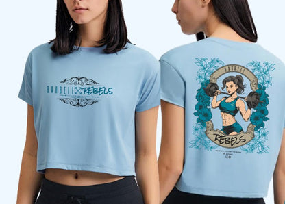 Woman Crop T-Shirt Pin-Up